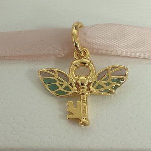 Pandora Harry Potter Winged Key Pendant/Charm